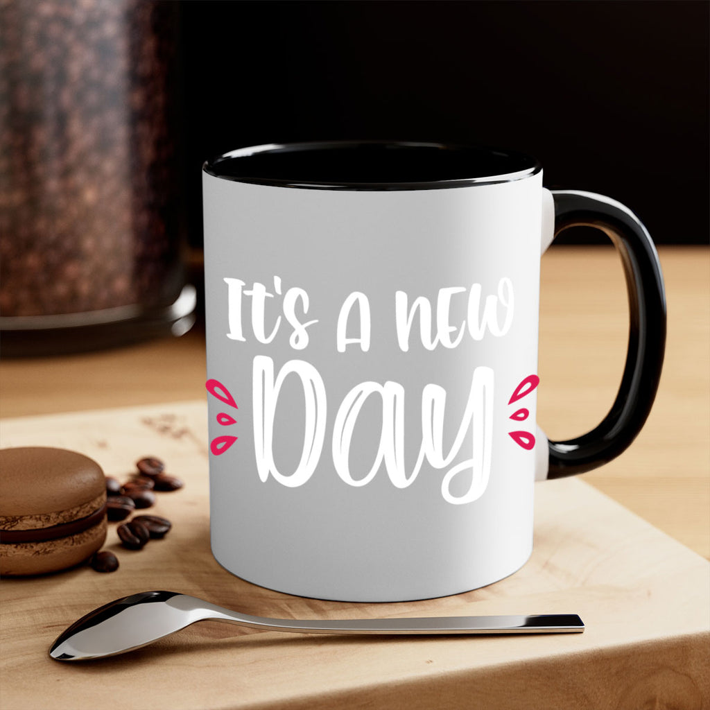 it's a new day style 375#- christmas-Mug / Coffee Cup