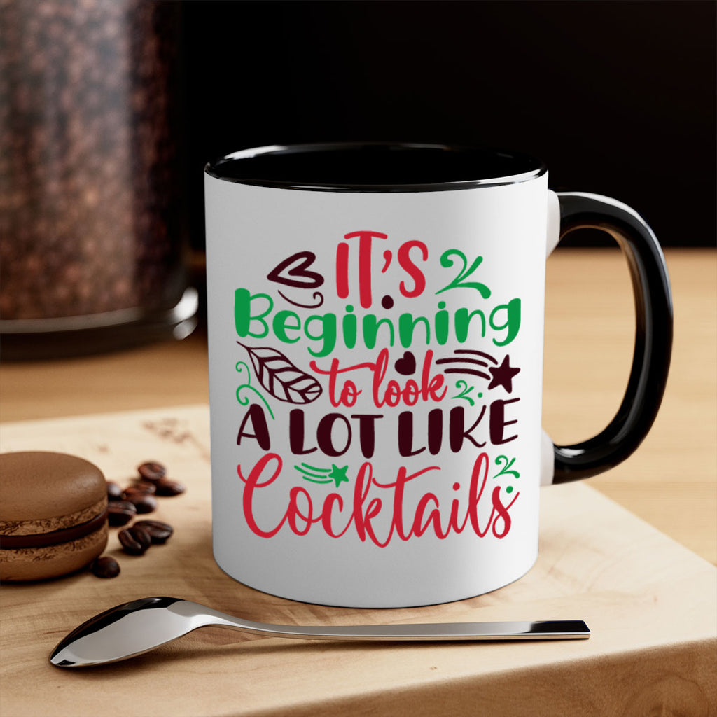 its beginning to look a lot like cocktails 251#- christmas-Mug / Coffee Cup