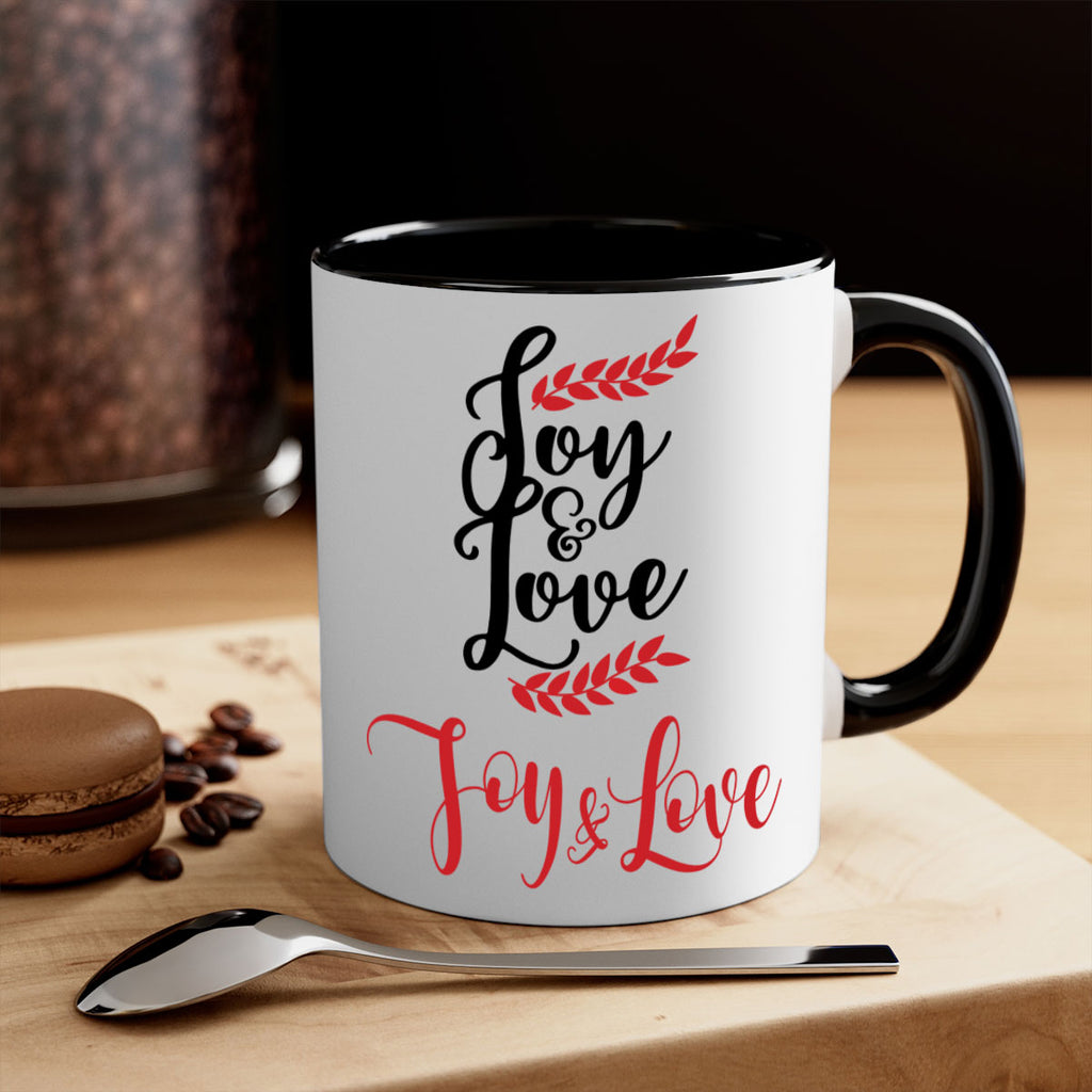 joy and love style 405#- christmas-Mug / Coffee Cup