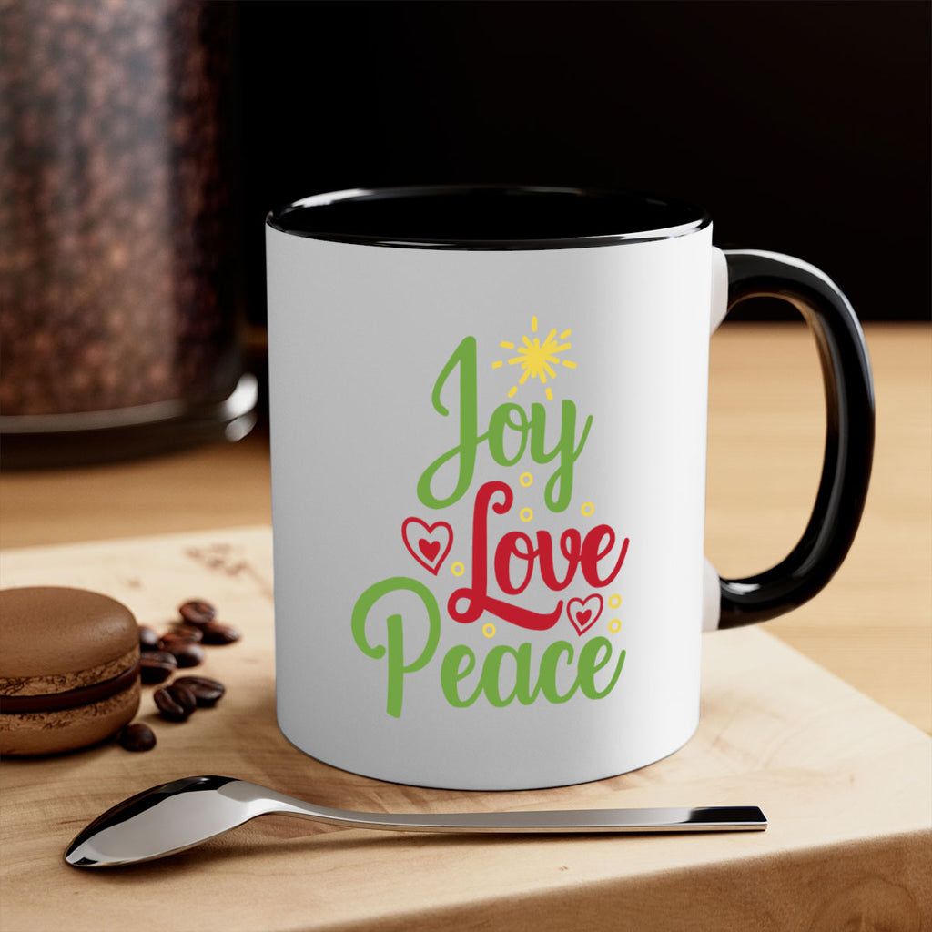 joy love peacee 243#- christmas-Mug / Coffee Cup