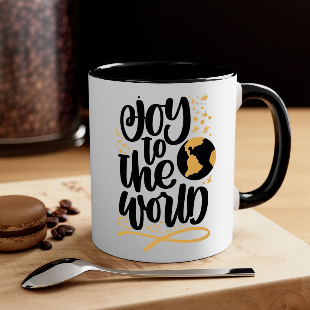 joy to the world gold 110#- christmas-Mug / Coffee Cup