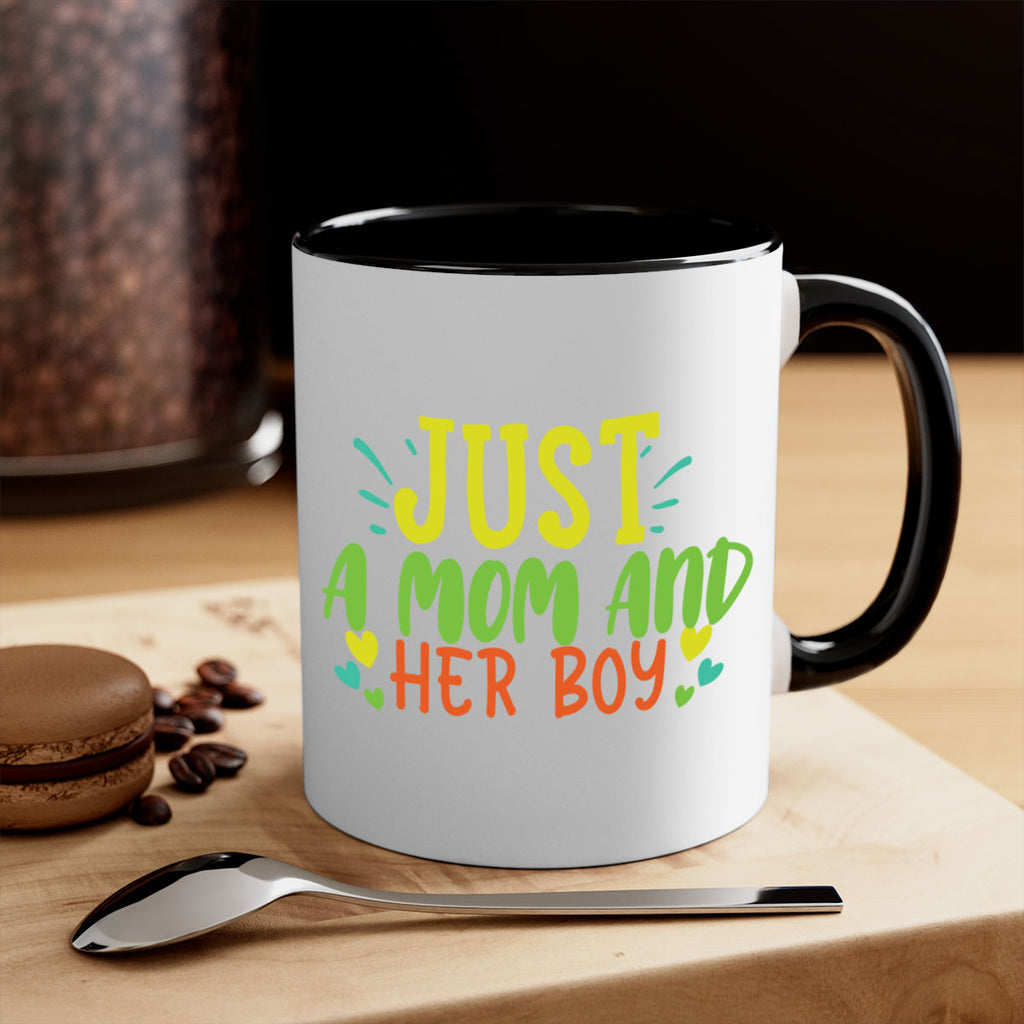 just a mom and her girl 391#- mom-Mug / Coffee Cup