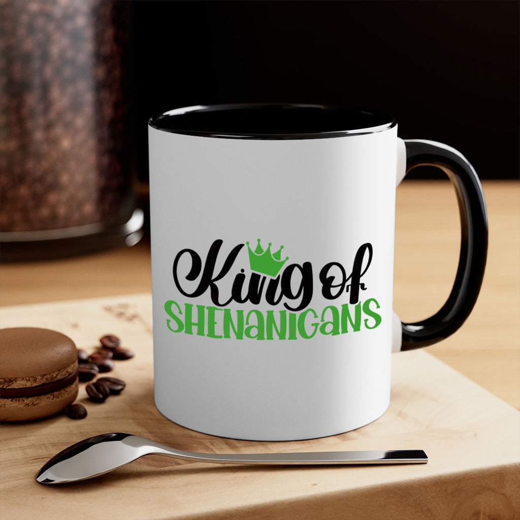 king Of Shenanigans Style 74#- St Patricks Day-Mug / Coffee Cup