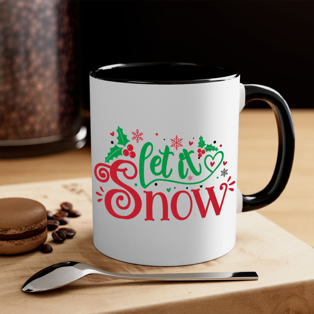 let it snow style 428#- christmas-Mug / Coffee Cup