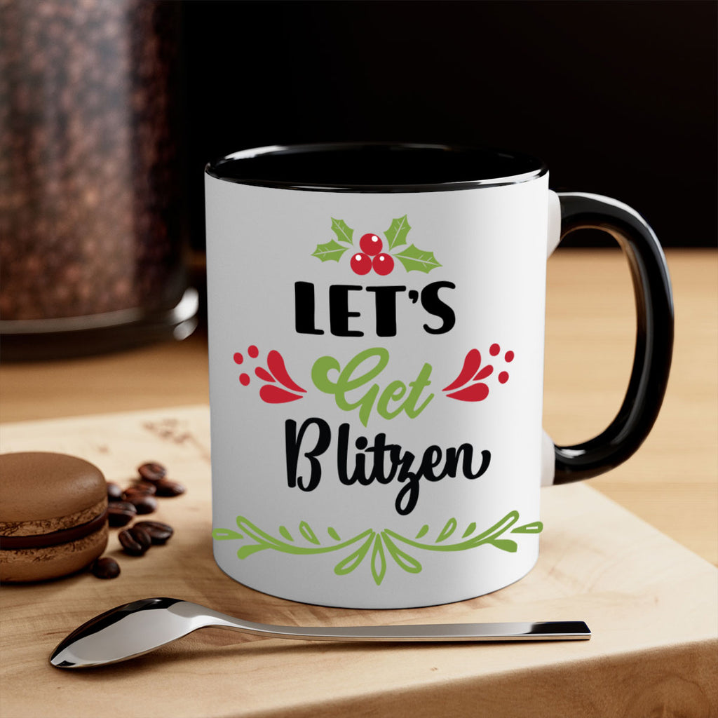 let s get blitzen style 437#- christmas-Mug / Coffee Cup