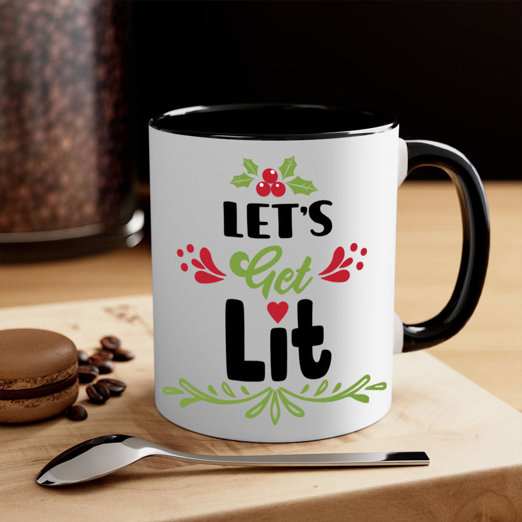 let s get lit style 438#- christmas-Mug / Coffee Cup