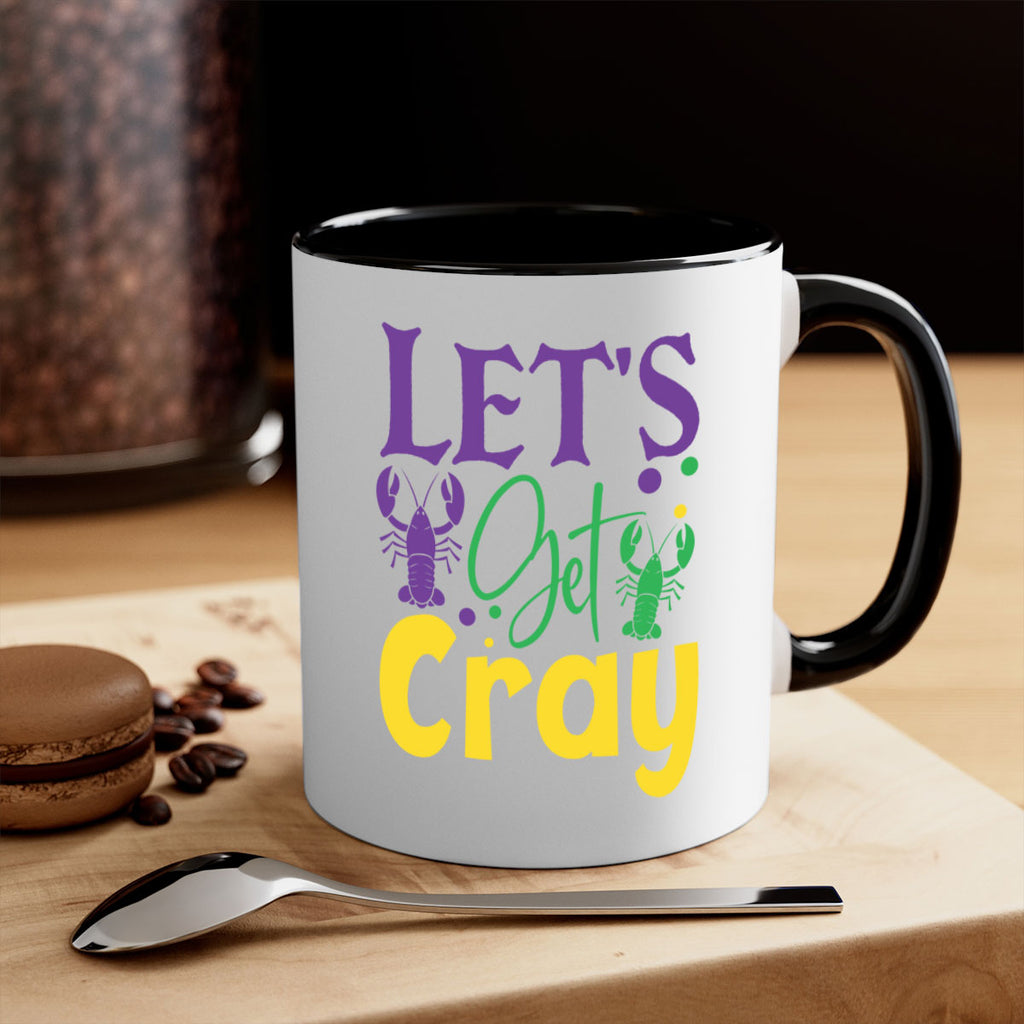 lets get cray 81#- mardi gras-Mug / Coffee Cup