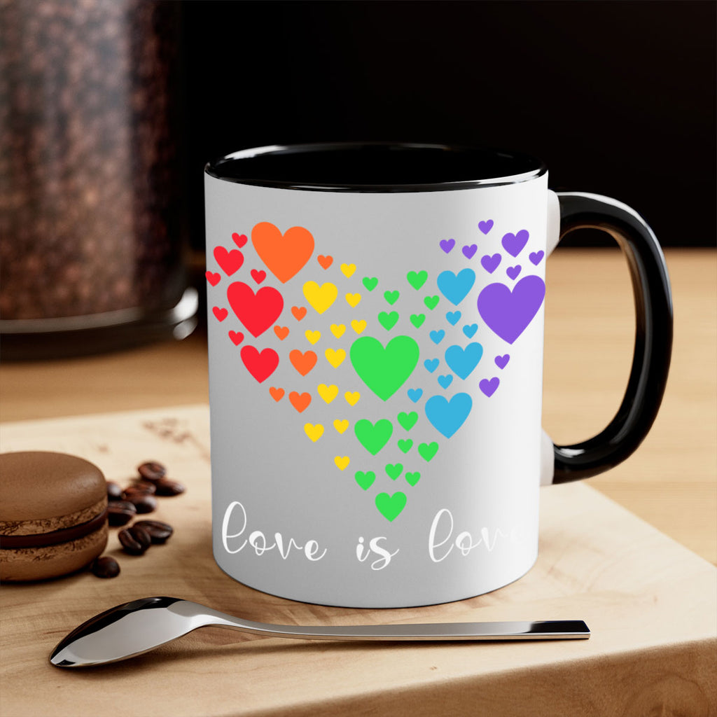 lgbt heart shape by heart 103#- lgbt-Mug / Coffee Cup