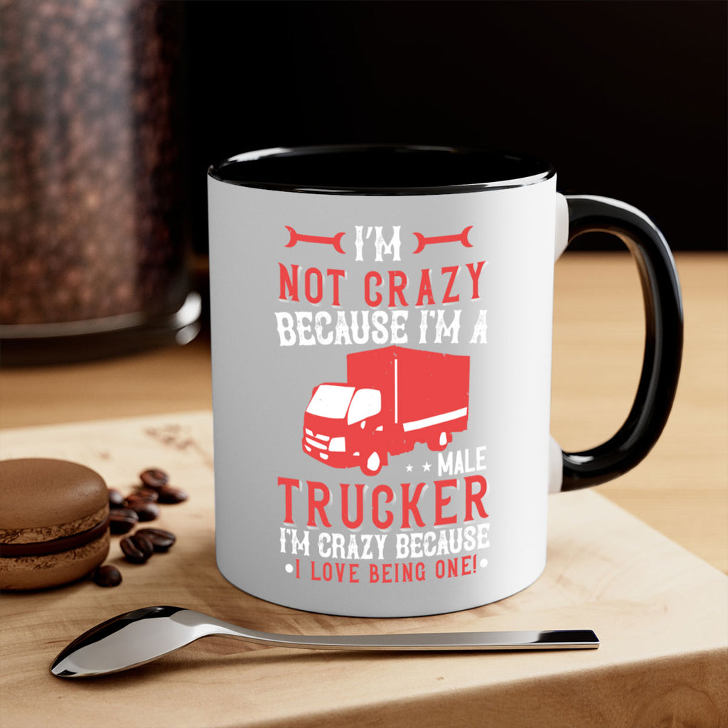 life is full of risks telling me Style 34#- truck driver-Mug / Coffee Cup