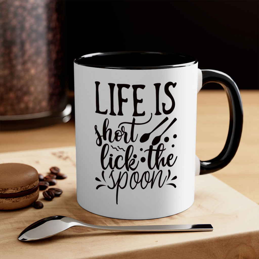 life is short lick the spoon 23#- kitchen-Mug / Coffee Cup