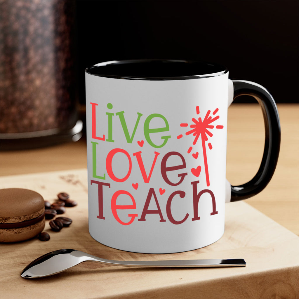 live love teach 230#- christmas-Mug / Coffee Cup