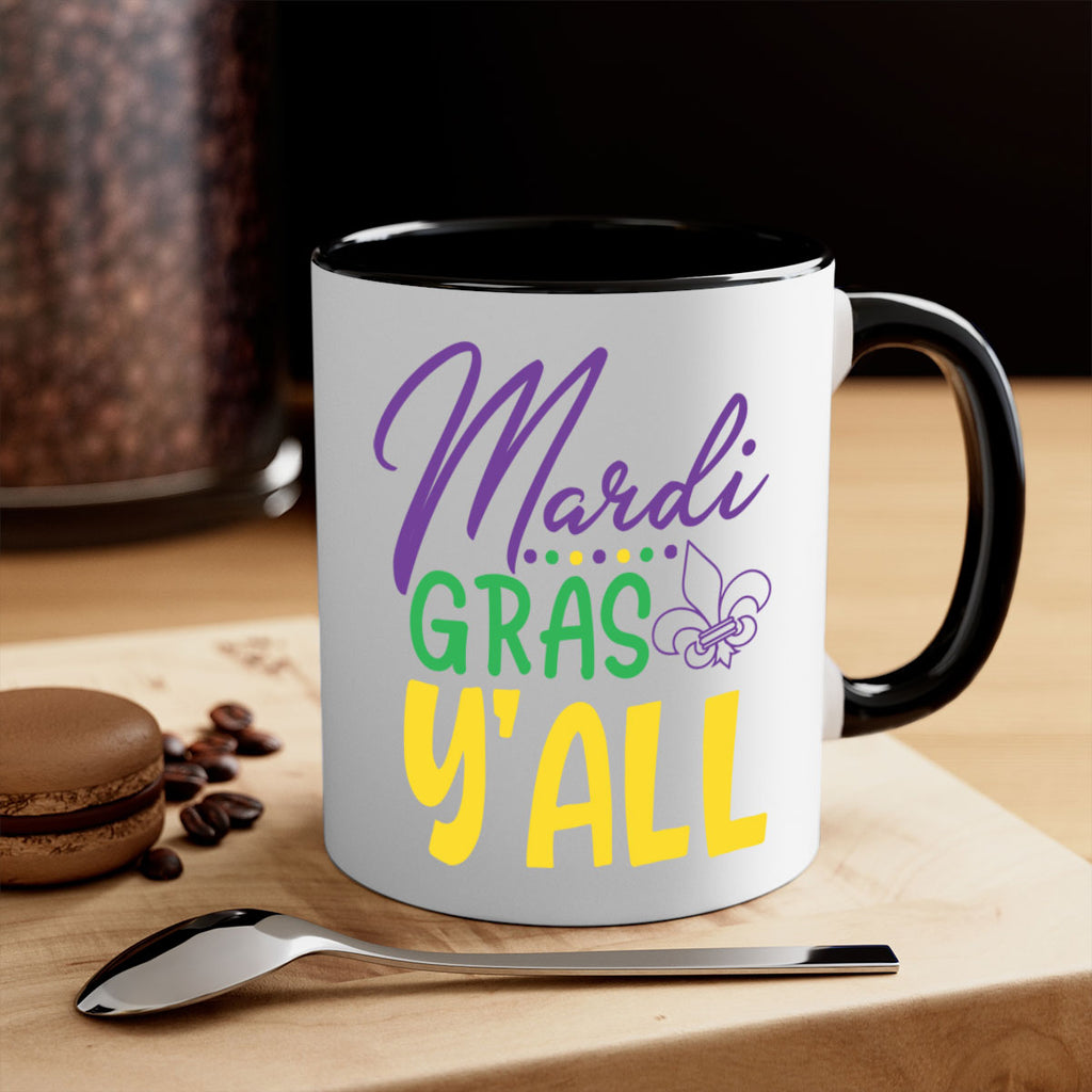 mardi gras yall 77#- mardi gras-Mug / Coffee Cup