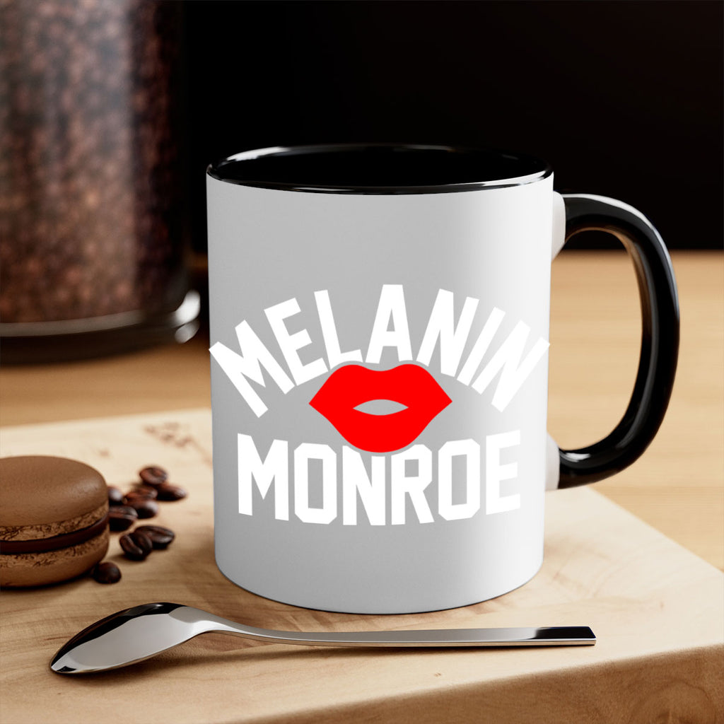 melanin monroe 89#- black words - phrases-Mug / Coffee Cup