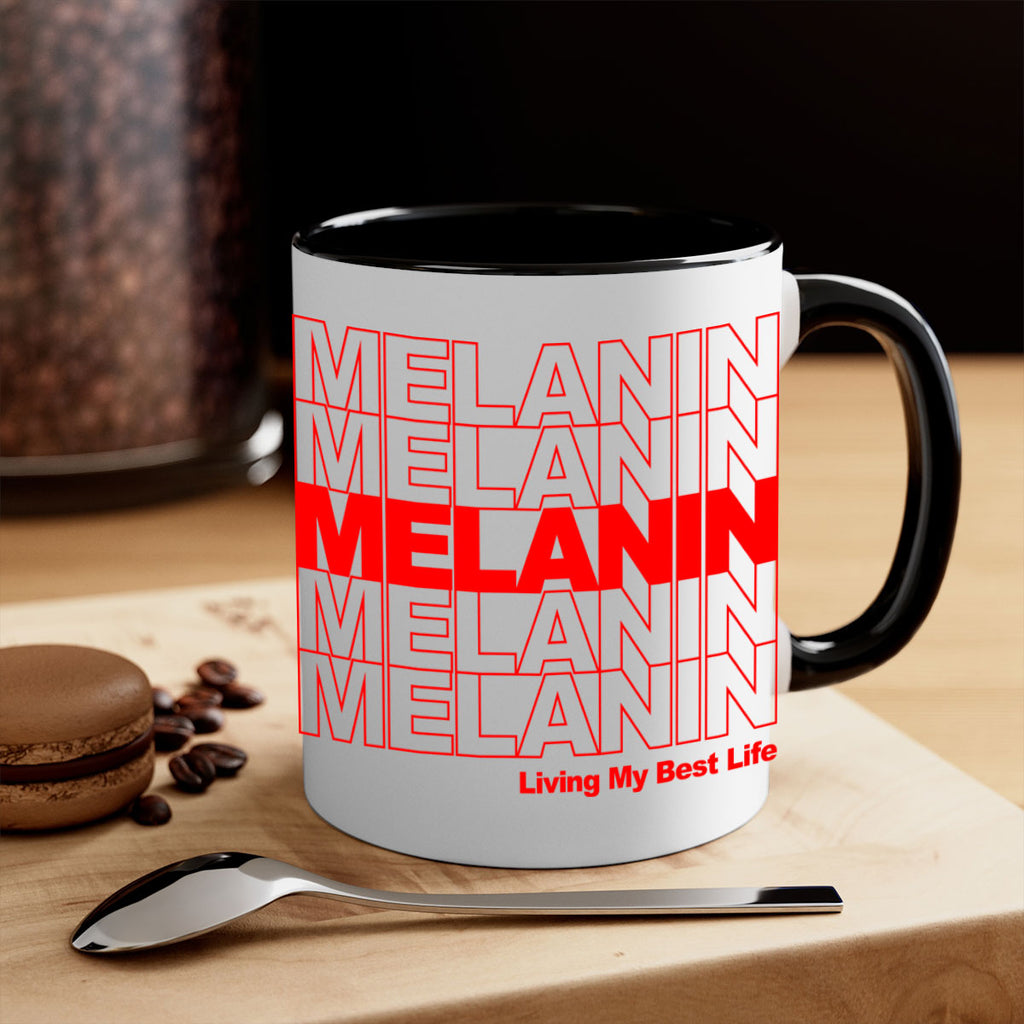 melanin thank you bag 84#- black words - phrases-Mug / Coffee Cup