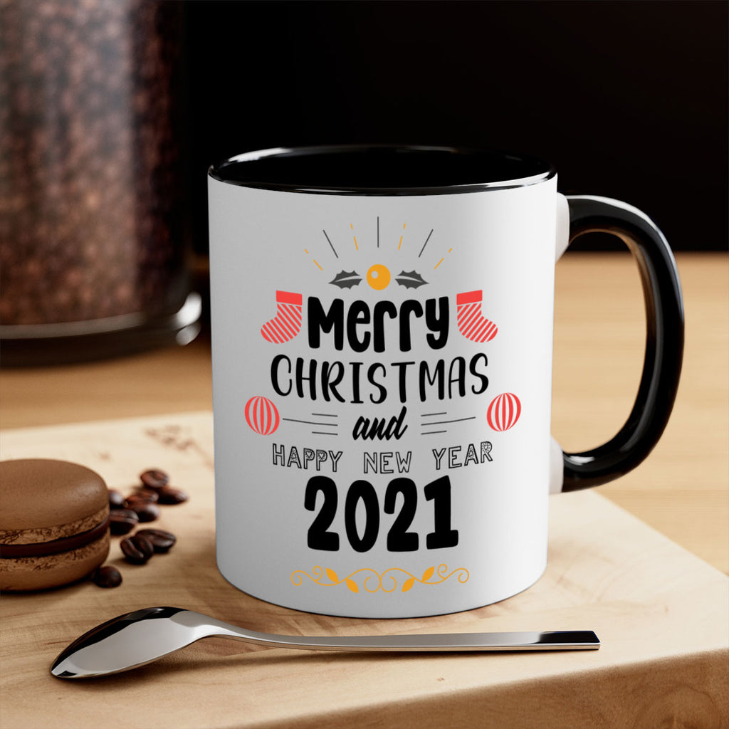 merry christmas and a very happy new year style 486#- christmas-Mug / Coffee Cup