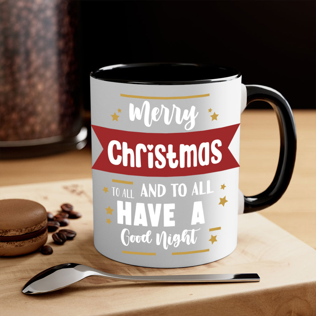 merry christmas to all and to all have a good night style 503#- christmas-Mug / Coffee Cup