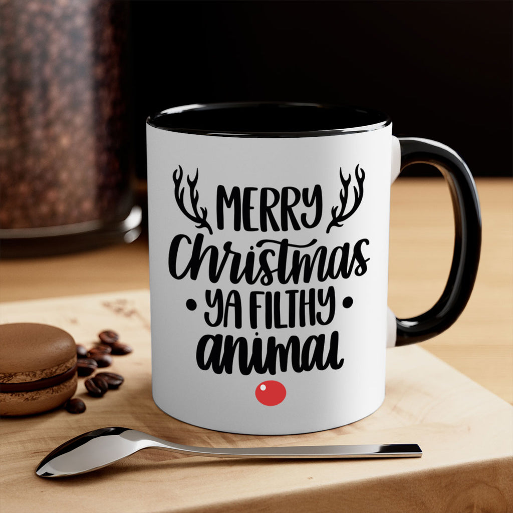 merry christmas ya filthy animal 83#- christmas-Mug / Coffee Cup