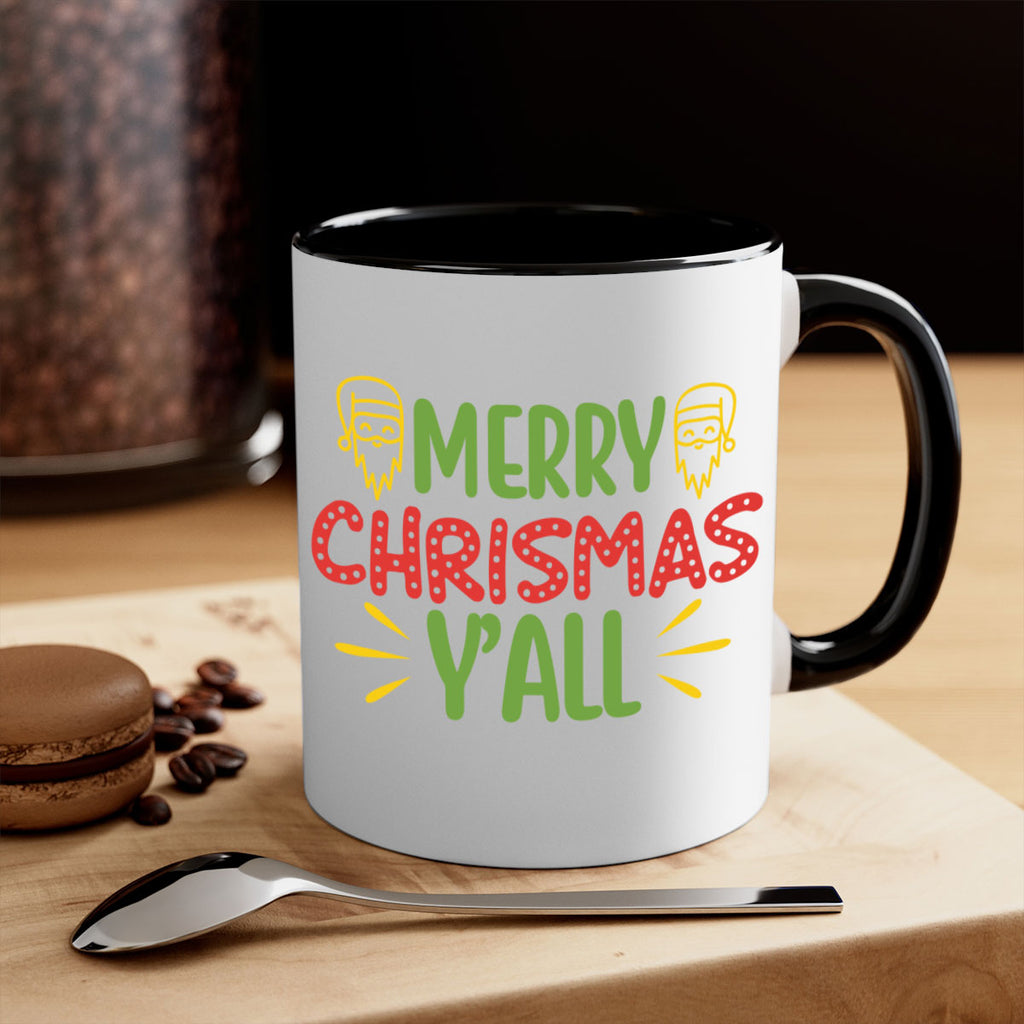 merry christmas yall 225#- christmas-Mug / Coffee Cup