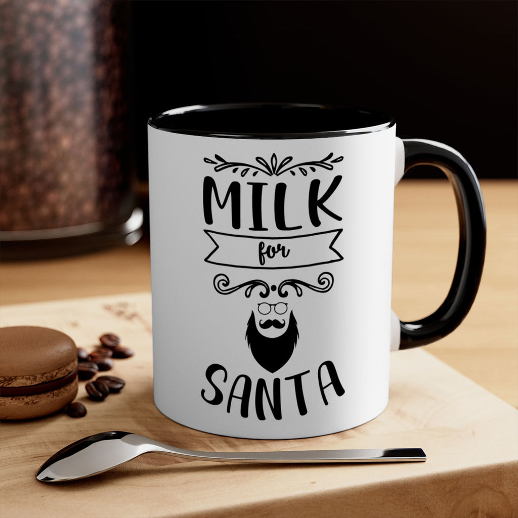 milk for santa style 513#- christmas-Mug / Coffee Cup