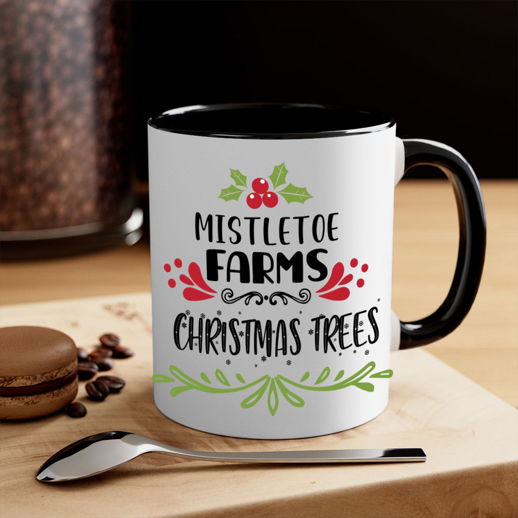 mistletoe farms christmas trees style 514#- christmas-Mug / Coffee Cup