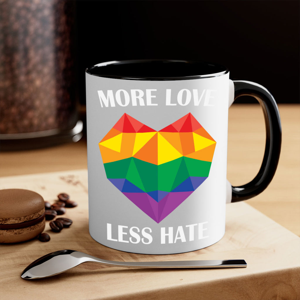 more love less hate lgbt lgbt 78#- lgbt-Mug / Coffee Cup
