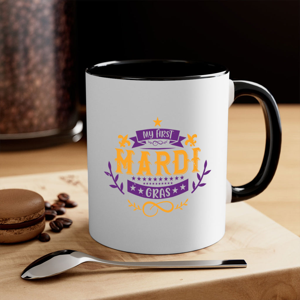 my first mardi gras 44#- mardi gras-Mug / Coffee Cup