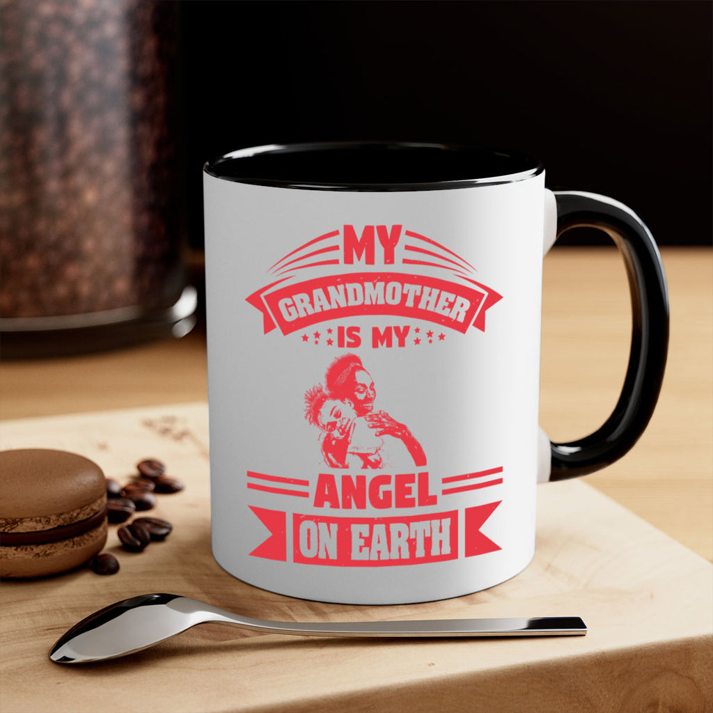 my grandmother is my angel on earth 40#- mothers day-Mug / Coffee Cup