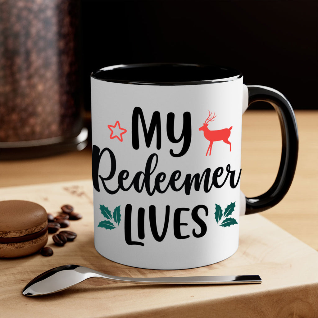 my redeemer lives style 529#- christmas-Mug / Coffee Cup