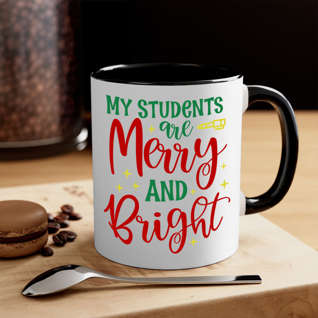 my students are merry and bright style 530#- christmas-Mug / Coffee Cup