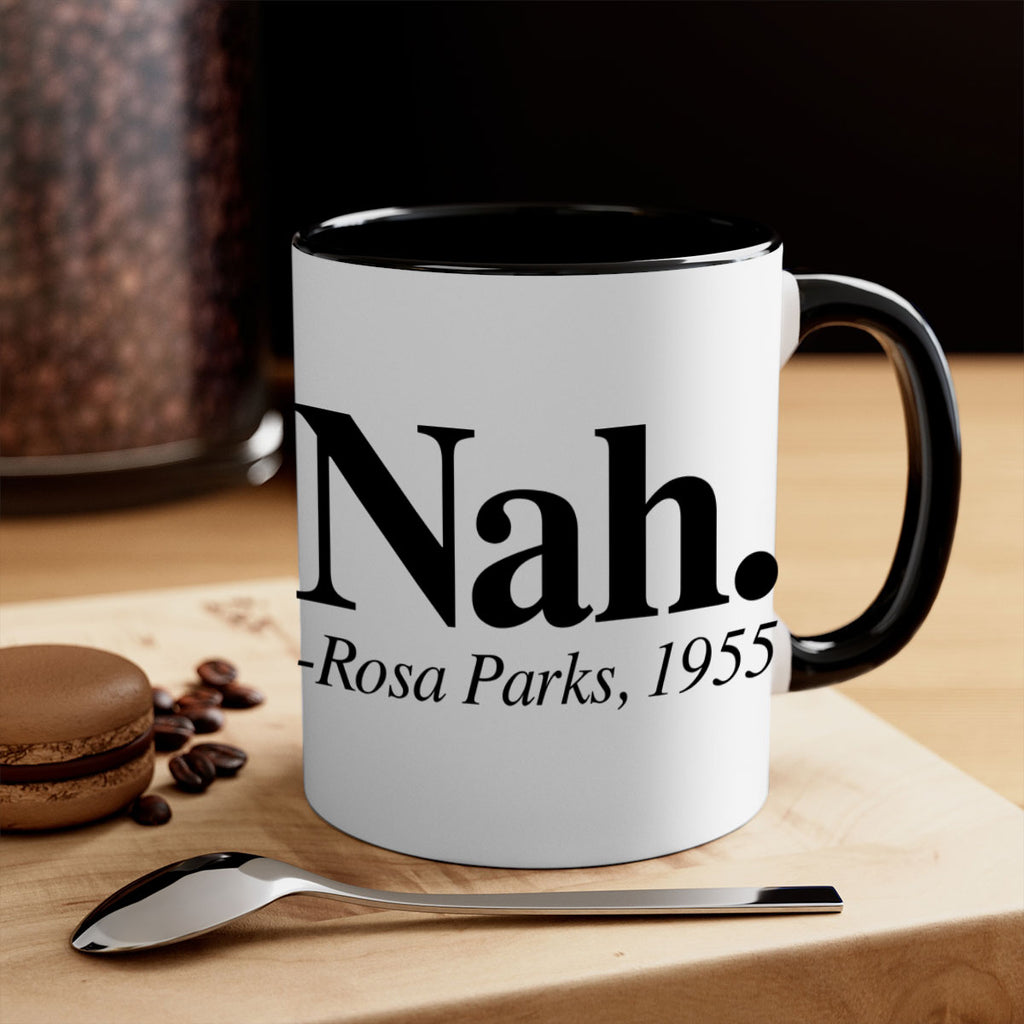 nah rosa parks 65#- black words - phrases-Mug / Coffee Cup