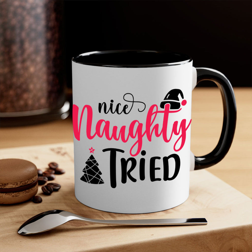 nice naughty i tried style 540#- christmas-Mug / Coffee Cup