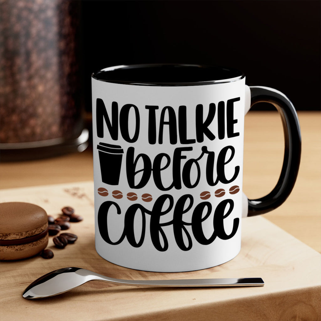 no talkie before coffee 59#- coffee-Mug / Coffee Cup