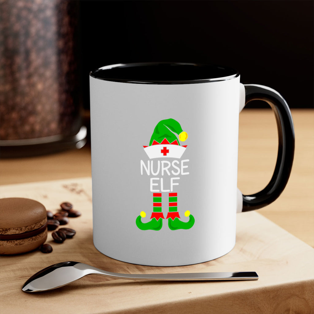 nurse elf style 16#- christmas-Mug / Coffee Cup