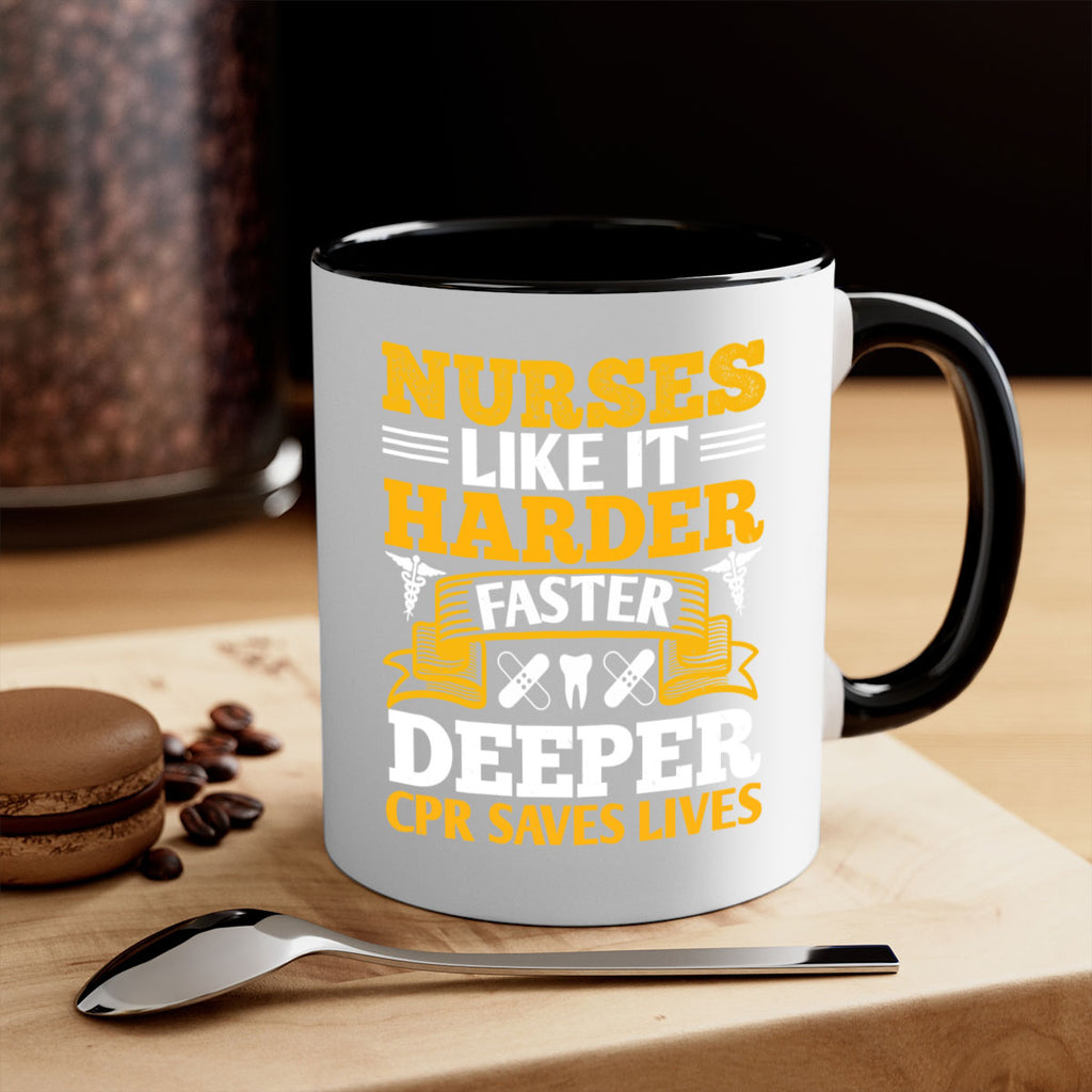 nurses like it harder Style 269#- nurse-Mug / Coffee Cup