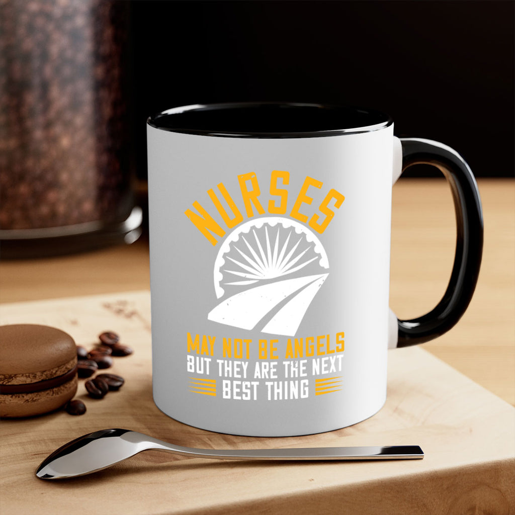 nurses may not be angels Style 265#- nurse-Mug / Coffee Cup