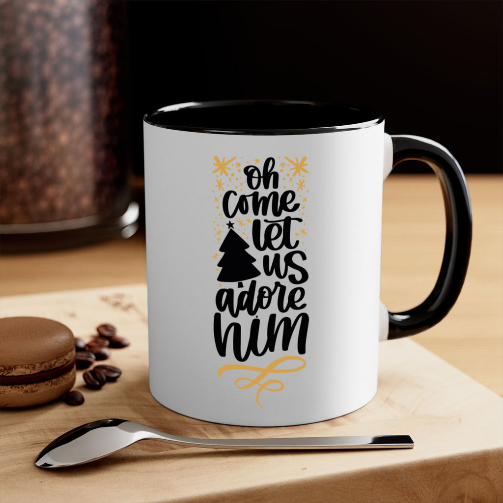 oh come let us adore him gold 72#- christmas-Mug / Coffee Cup