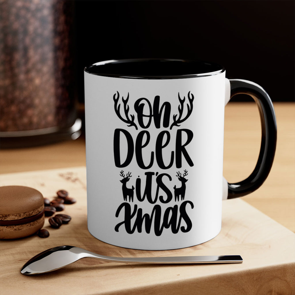 oh deer its xmas gold 69#- christmas-Mug / Coffee Cup