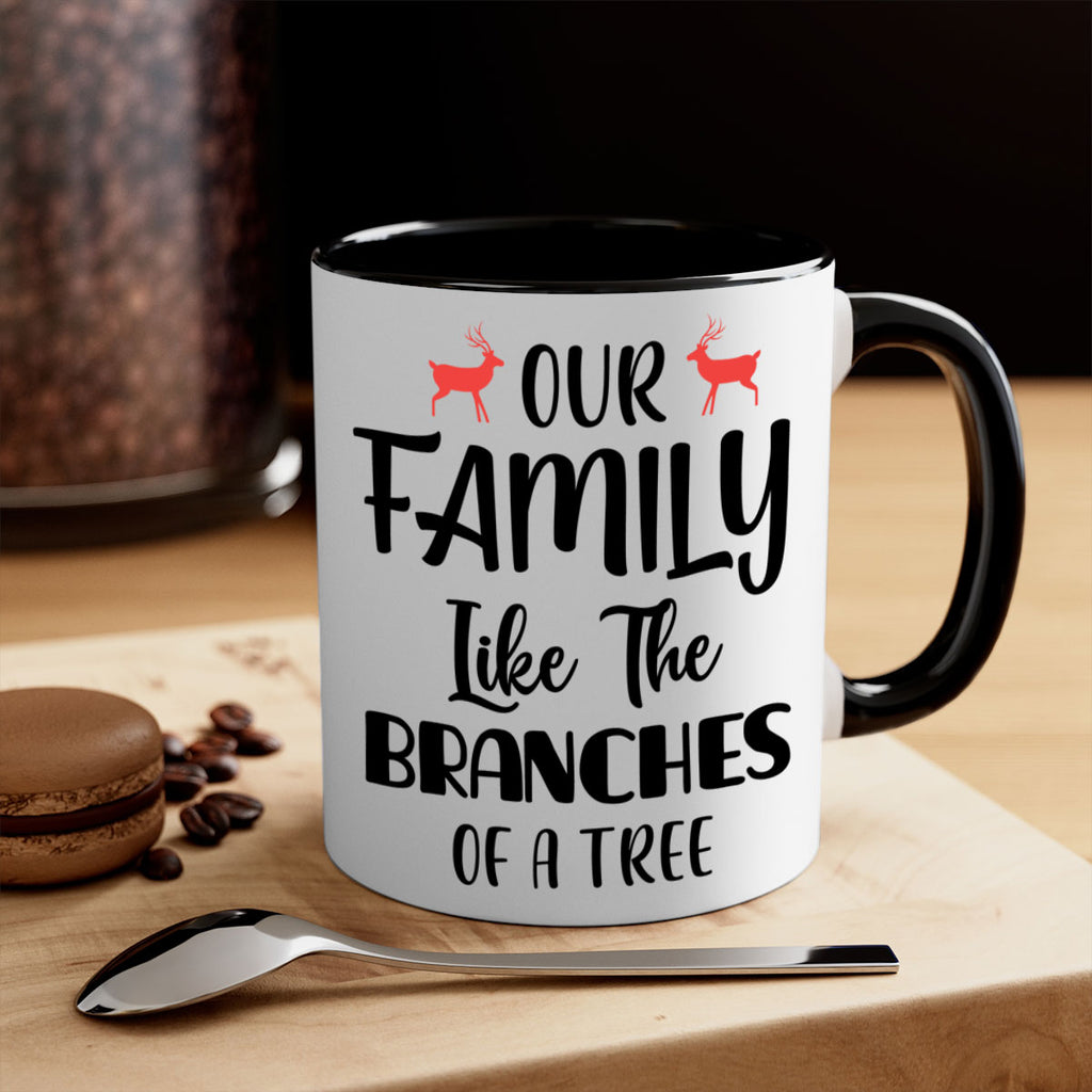 our family like the branches of a tree style 578#- christmas-Mug / Coffee Cup