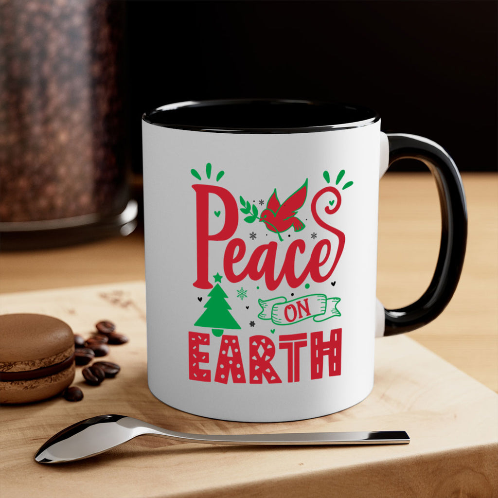 peace on earth style 583#- christmas-Mug / Coffee Cup