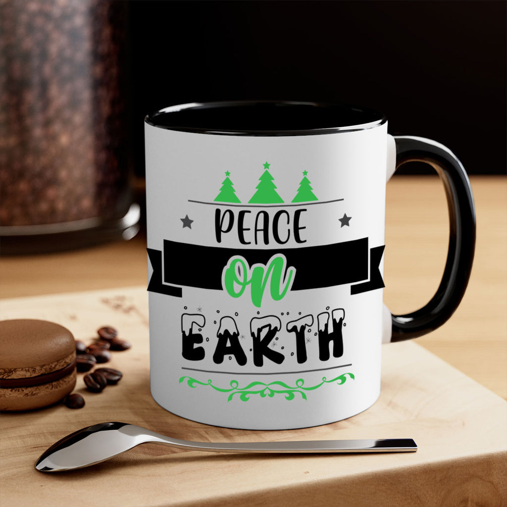 peace on earth style 585#- christmas-Mug / Coffee Cup