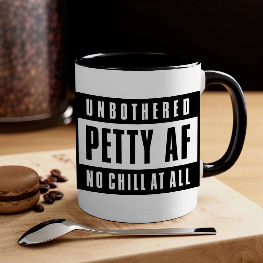 petty afadvisory 53#- black words - phrases-Mug / Coffee Cup