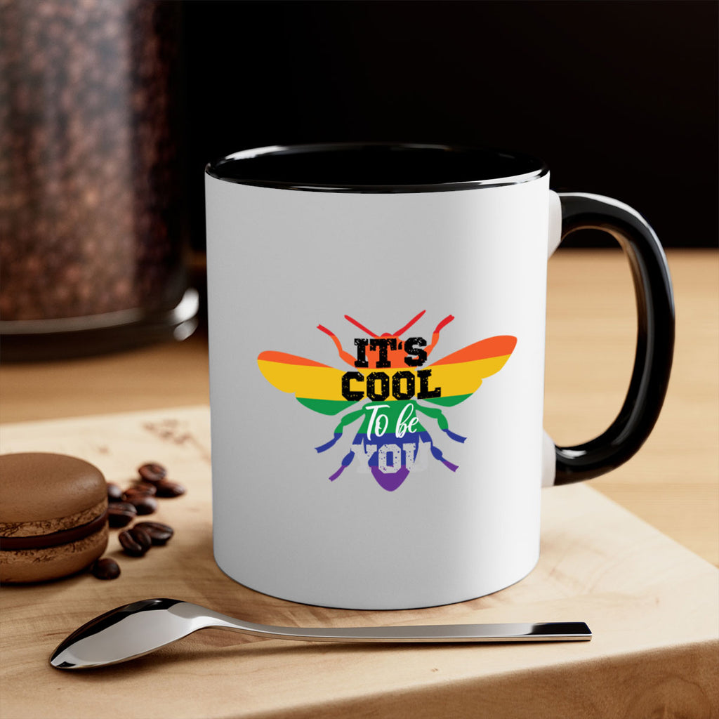 pride bee cool 70#- lgbt-Mug / Coffee Cup