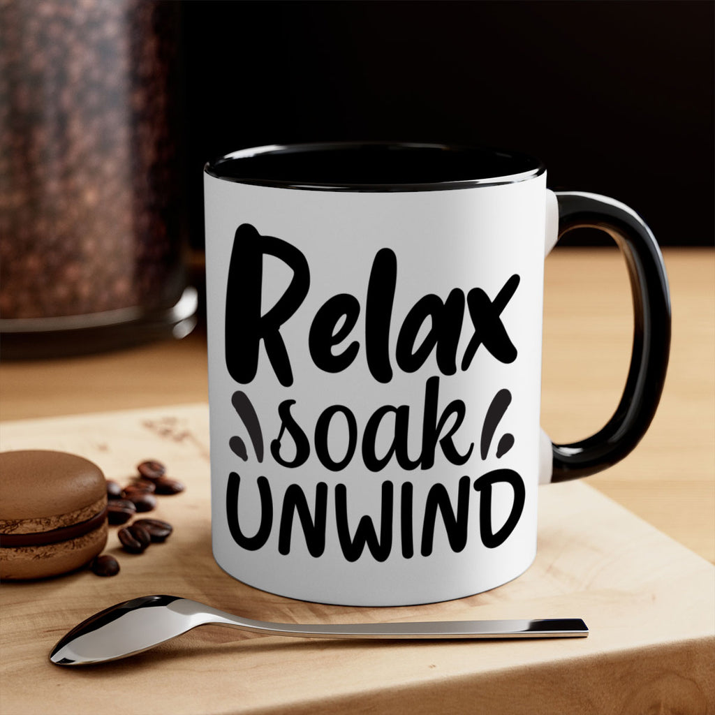 relax soak unwind 61#- bathroom-Mug / Coffee Cup