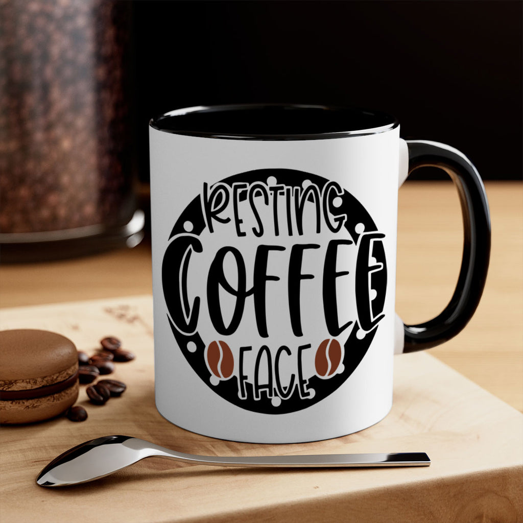 resting coffee face 41#- coffee-Mug / Coffee Cup