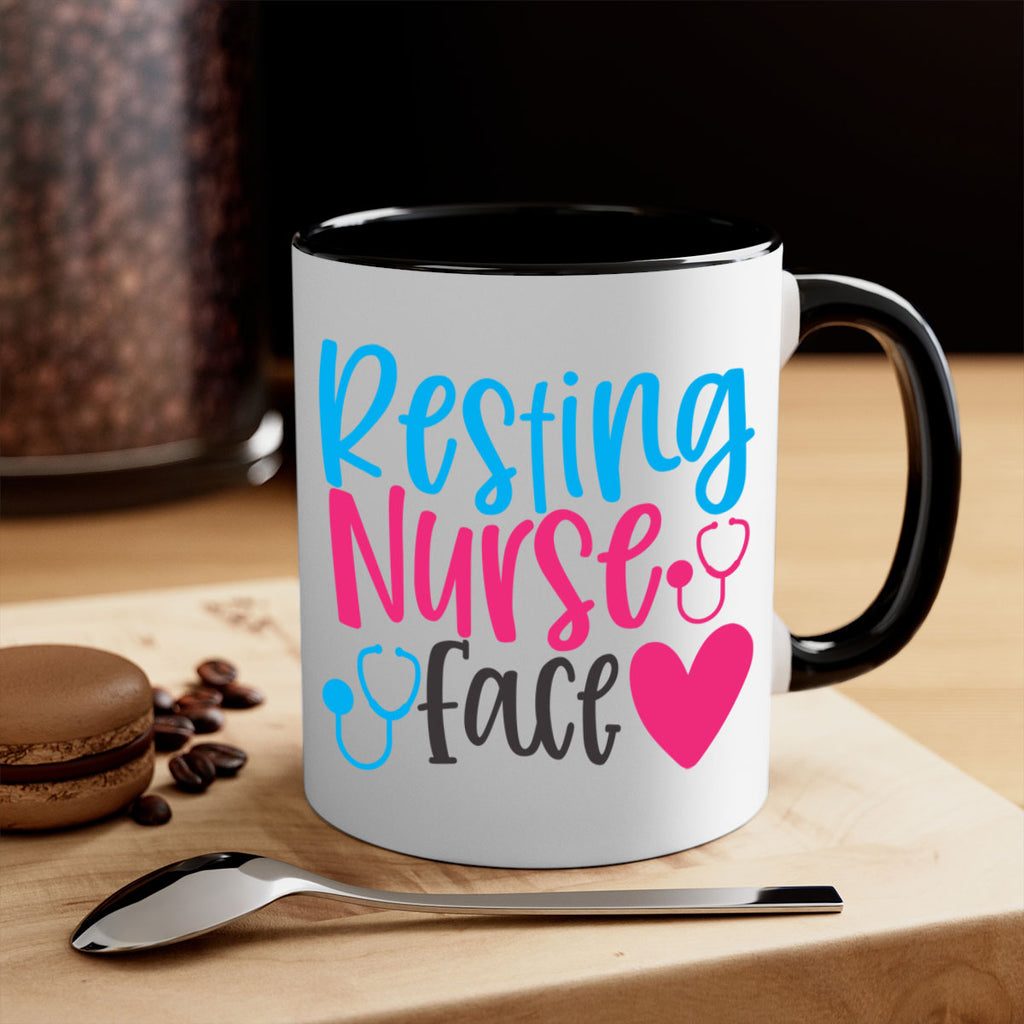 resting nurse face Style Style 56#- nurse-Mug / Coffee Cup