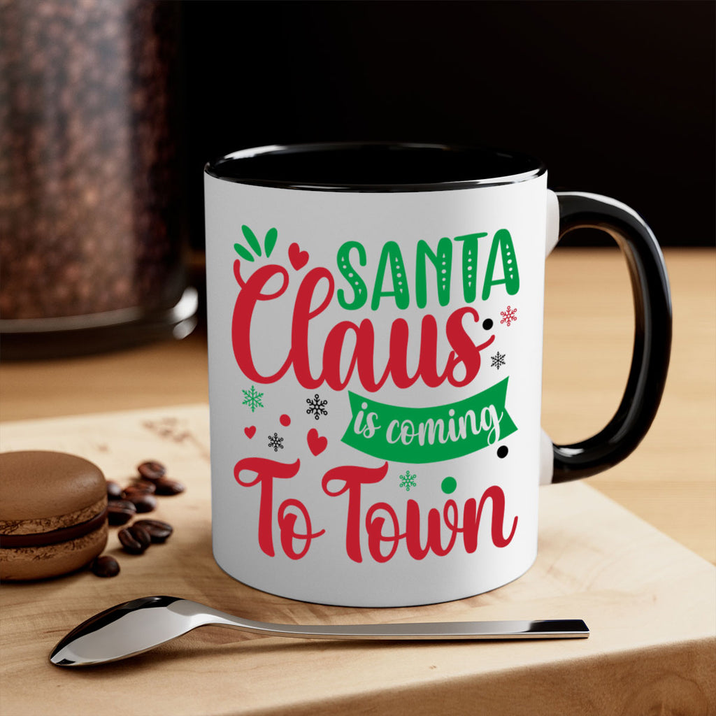 santa claus is coming to town style 603#- christmas-Mug / Coffee Cup