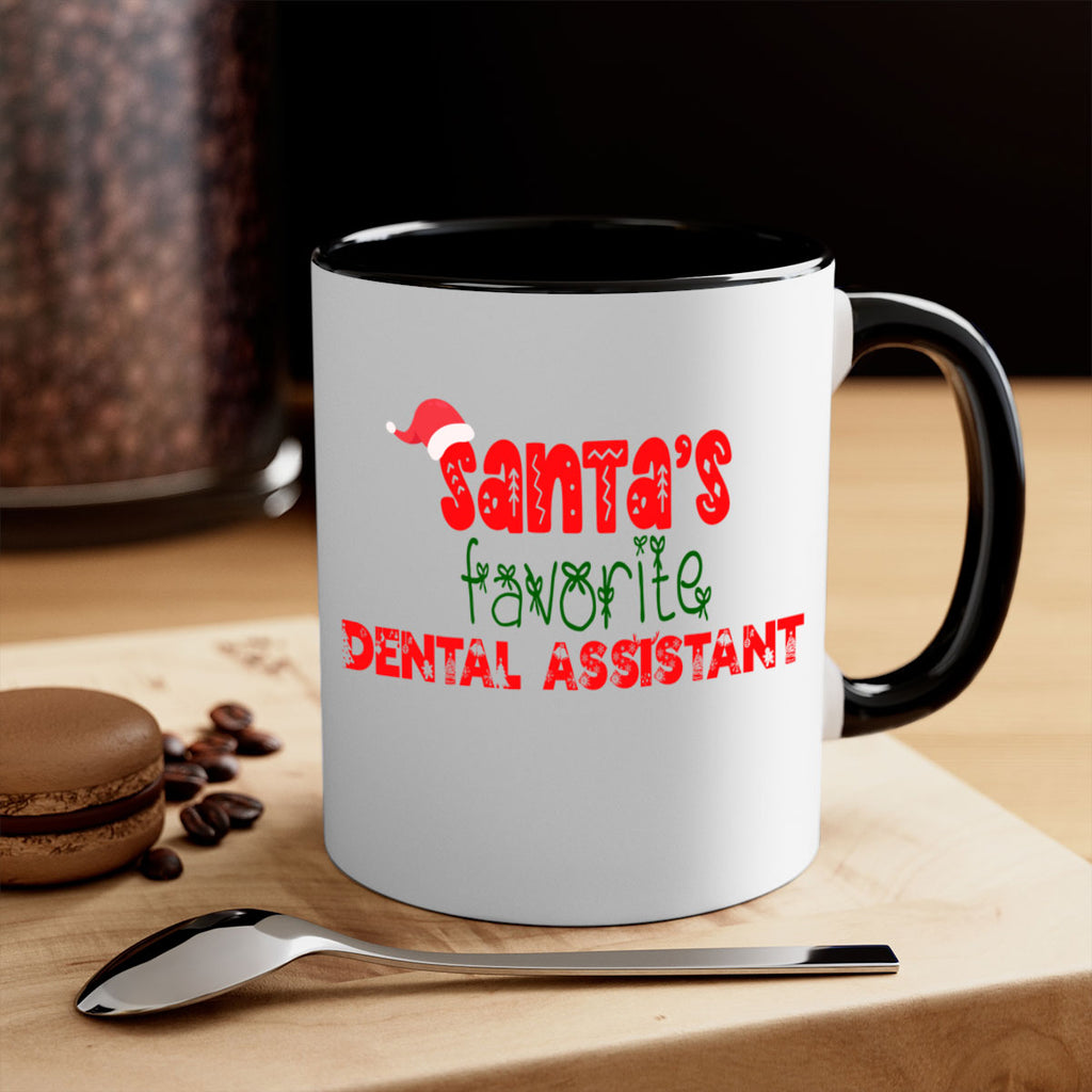 santas favorite dental assistant style 774#- christmas-Mug / Coffee Cup