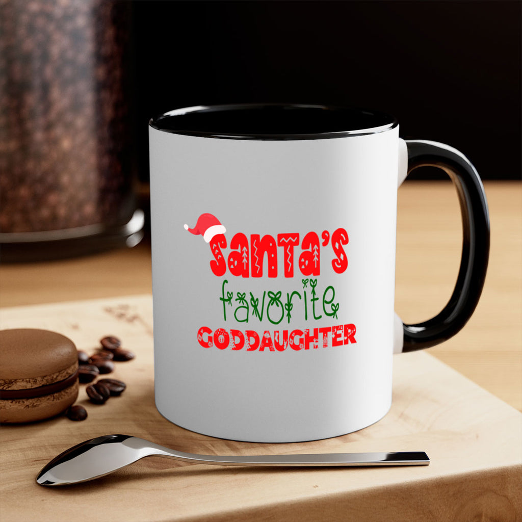 santas favorite goddaughter style 843#- christmas-Mug / Coffee Cup