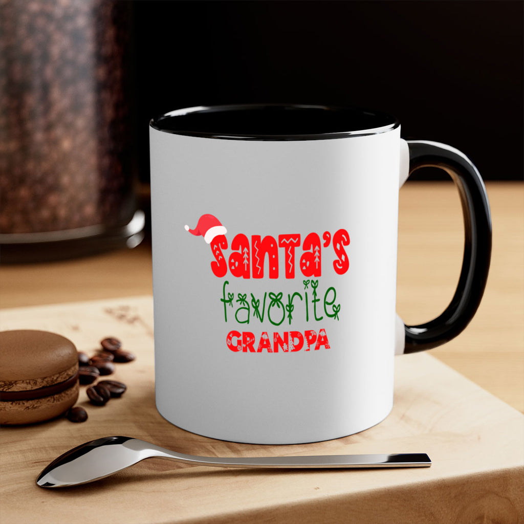 santas favorite grandpa style 852#- christmas-Mug / Coffee Cup