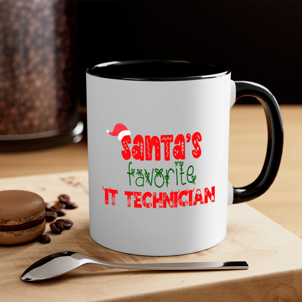 santas favorite it technician style 897#- christmas-Mug / Coffee Cup